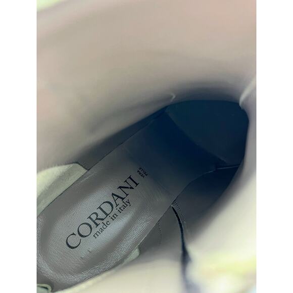 Cordani Garvie Leather Boot Taupe Python Women's Size 6 MSRP $344 - Picture 7 of 10